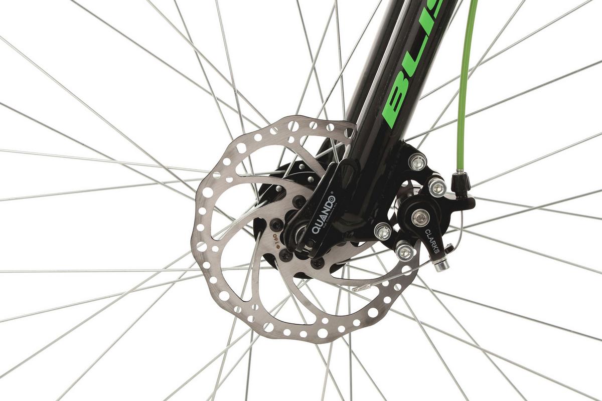 Mountainbike Fully 26" Bliss Grün RH 47cm - Schwarz/Grün, Basics, Metall - Atrigo