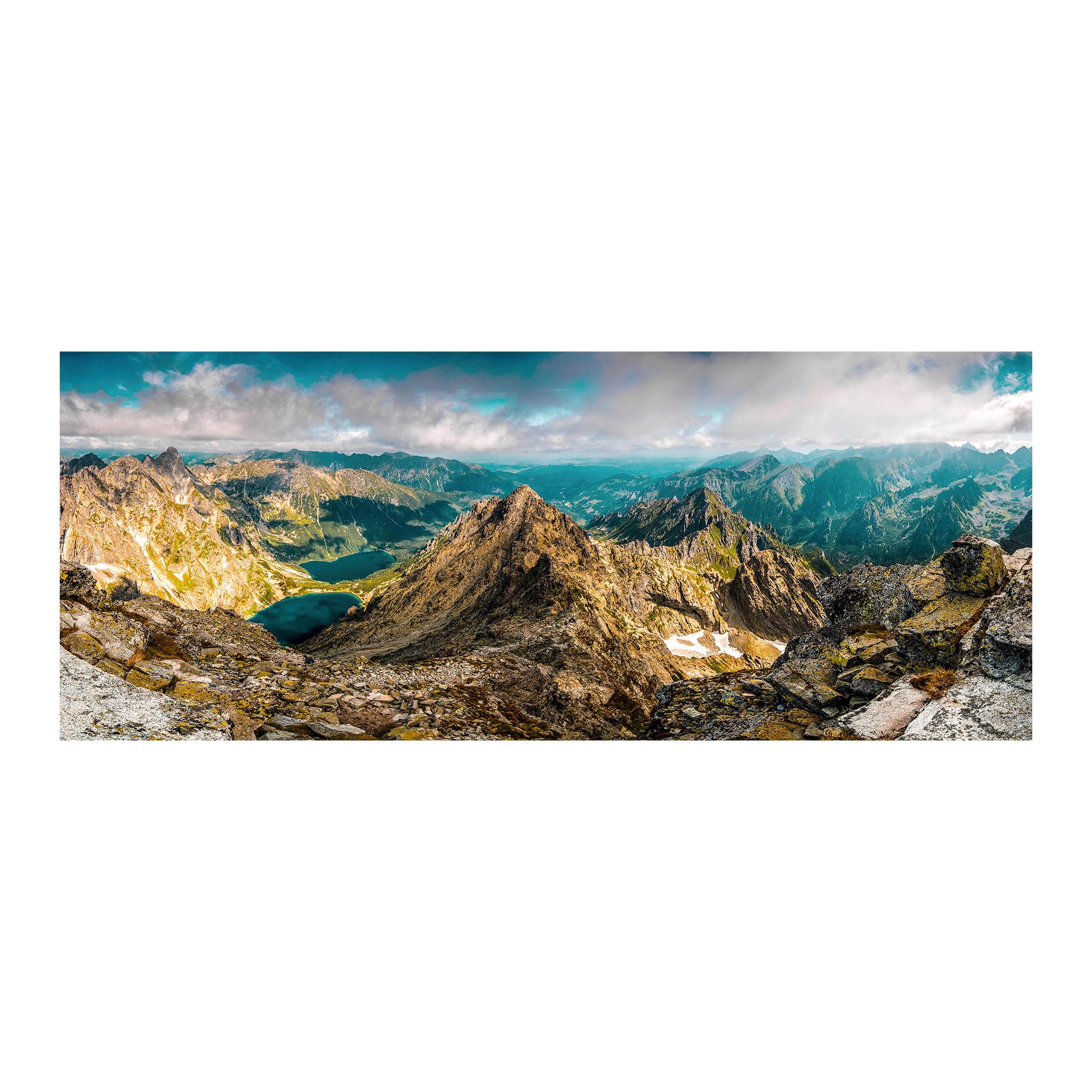 Leinwandbild CA-18600 Multicolor ca. 150x60cm - Multicolor, Basics, Holz/Textil (150/60cm)