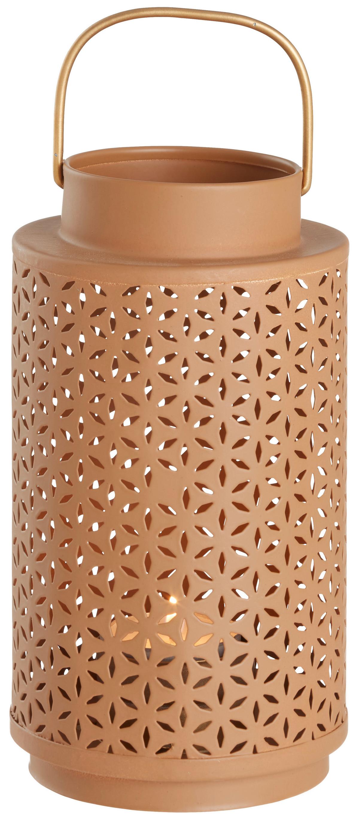 Svijećnjak Divan Divan - boje hrđe/bijela, metal (9/16cm) - Modern Living