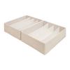 FÖRVARINGSLÅDOR SET LOUIS - 4PCS - beige, Modern, papper/textil - Mömax