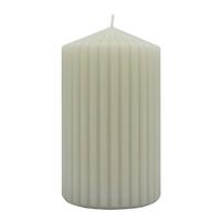 Stupna Svijeća Liona, Ø: 7cm - svijetlo siva (7/12cm) - Mömax