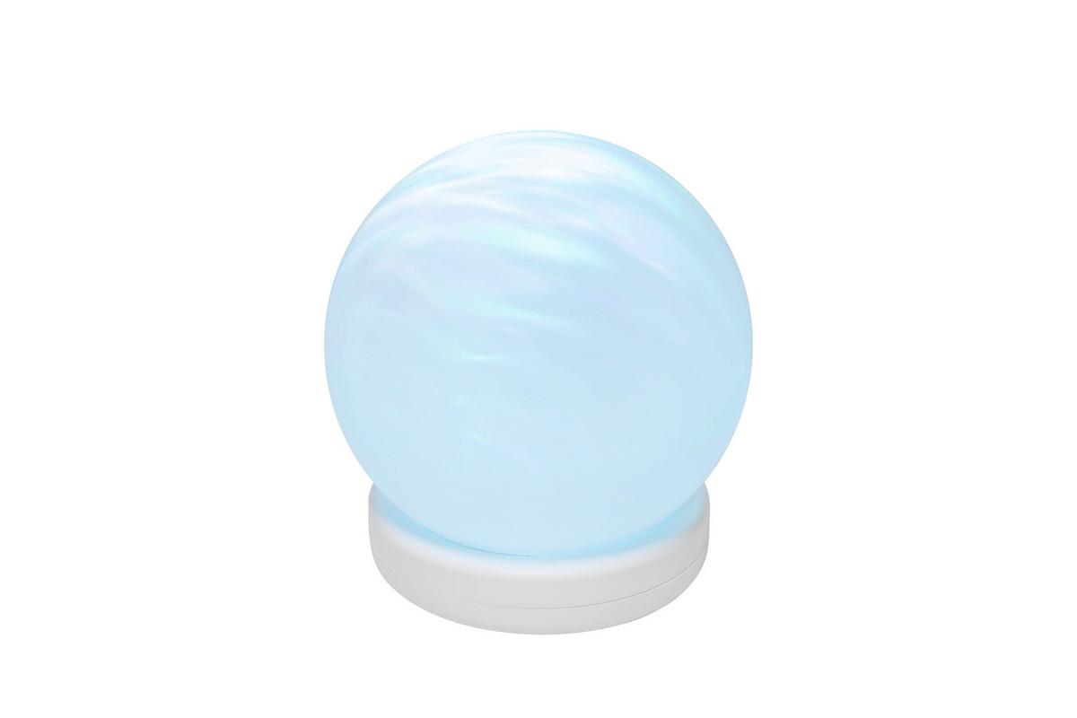 LED-Dekoleuchte Milks in Weiss max. 2 Watt - Weiss, Modern, Glas/Kunststoff (15/16cm) - Modern Living