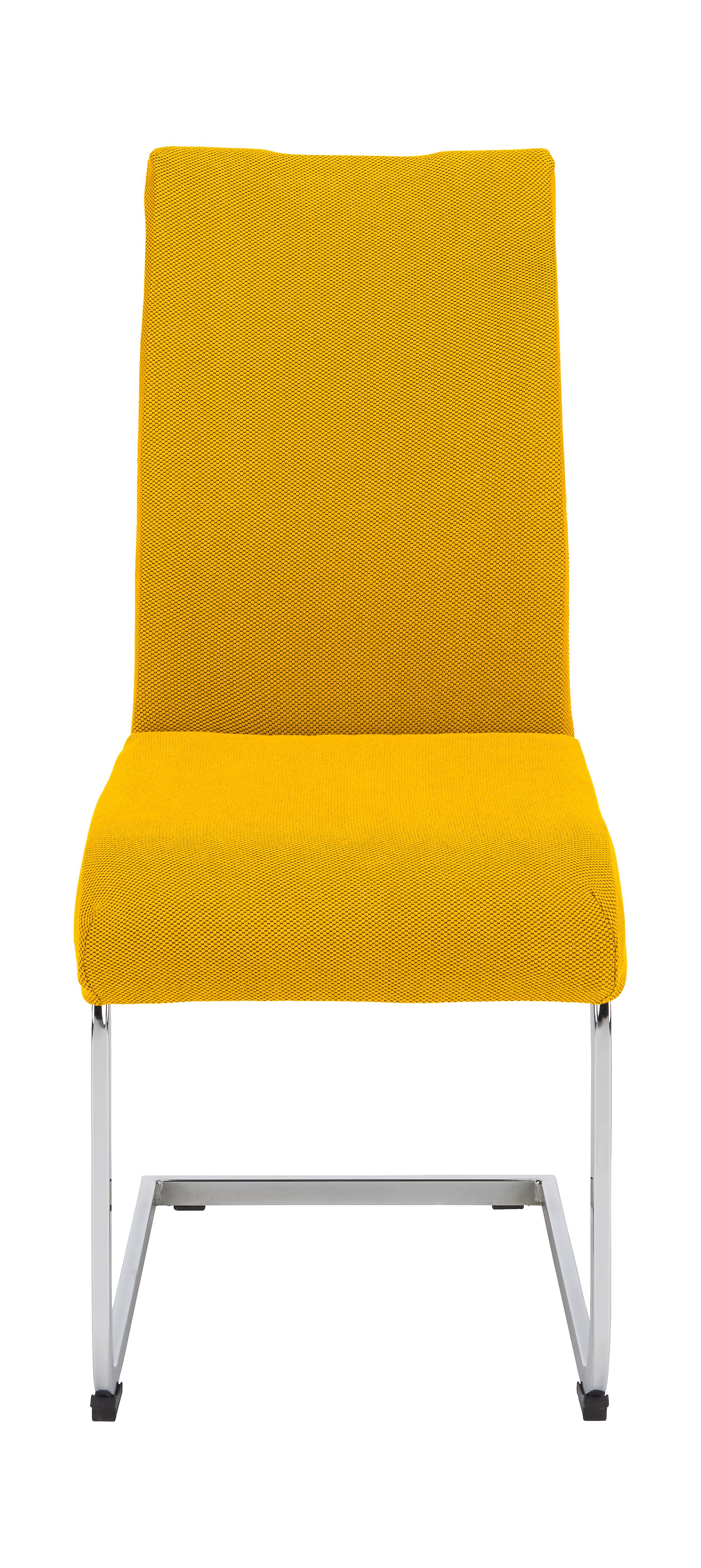 Székhuzat Dominik - fekete/aranyszínű, Konventionell, textil (48/48/68cm) - Mömax