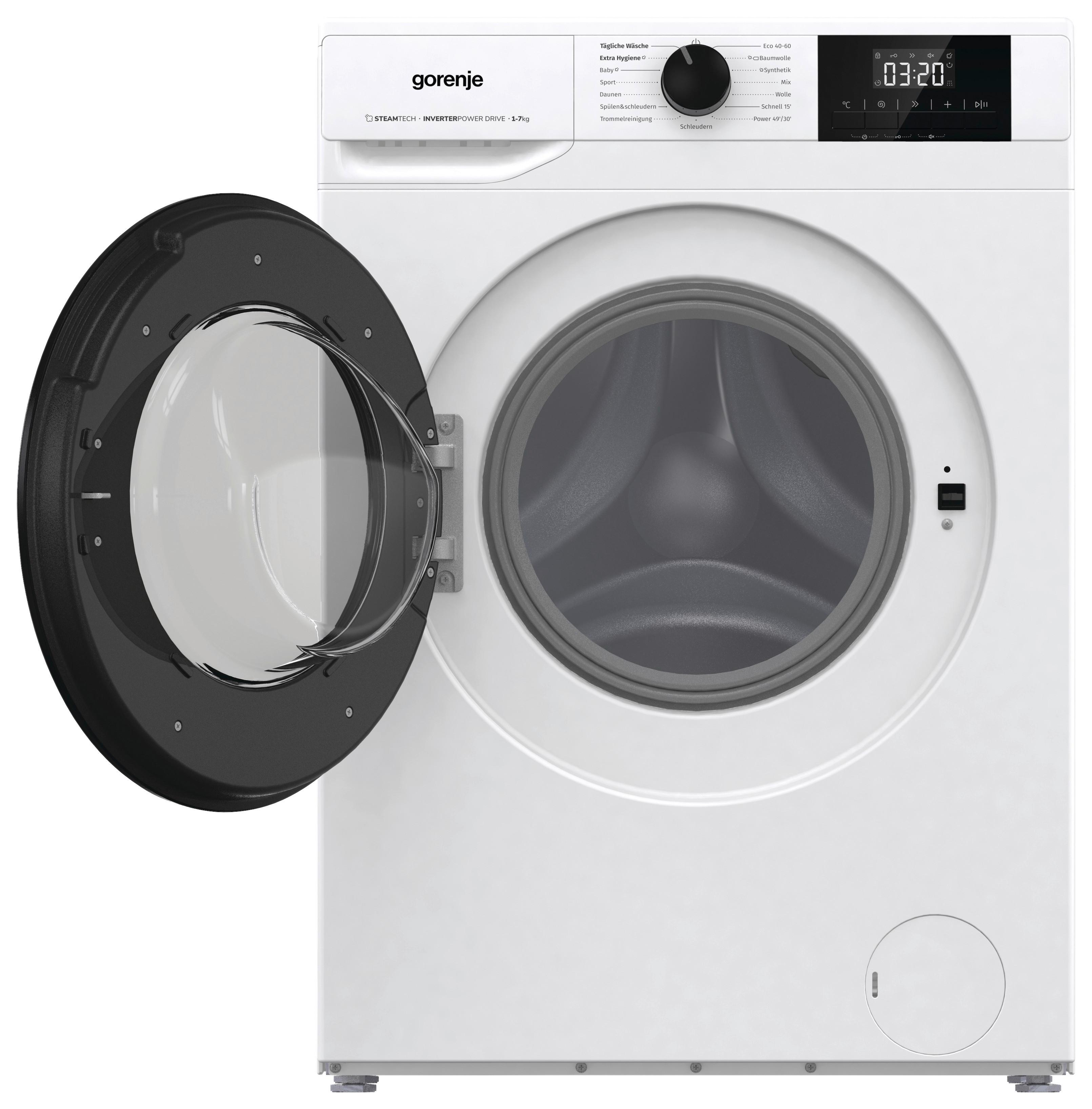 Waschmaschine W3NGPI72SBS/AT Weiß - Weiß, Metall (59,5/85/43,5cm) - Gorenje