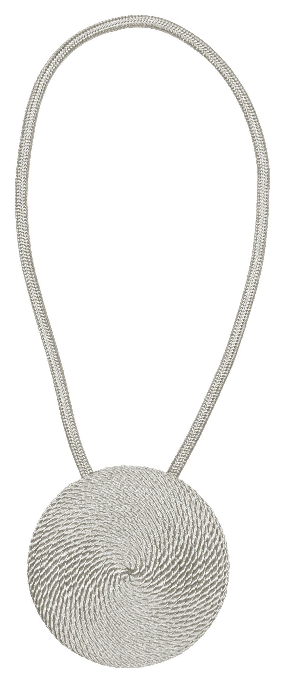 Dekoclip Jan Hellgrau - Grau, Textil (38cm) - Mömax