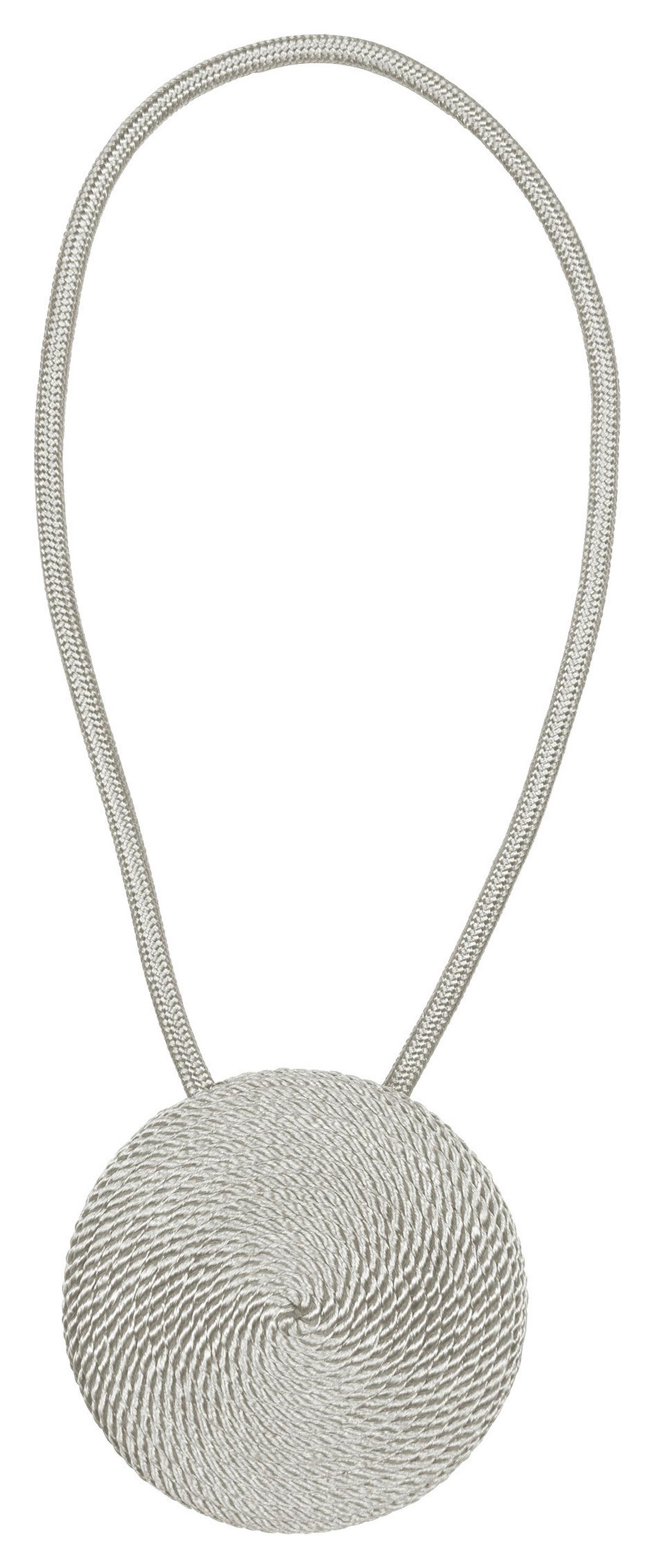 Dekoclip Jan Hellgrau - Grau, Textil (38cm) - Mömax