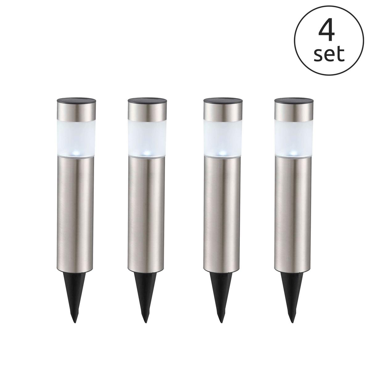 Solarna Svetilka Solar, S Sijalko - Design, kovina/umetna masa (6,5/38cm) - Globo