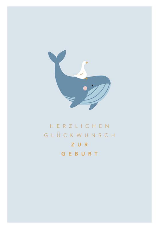 Klappkarte Kupfergold Multicolor - Basics, Papier (18/13cm)