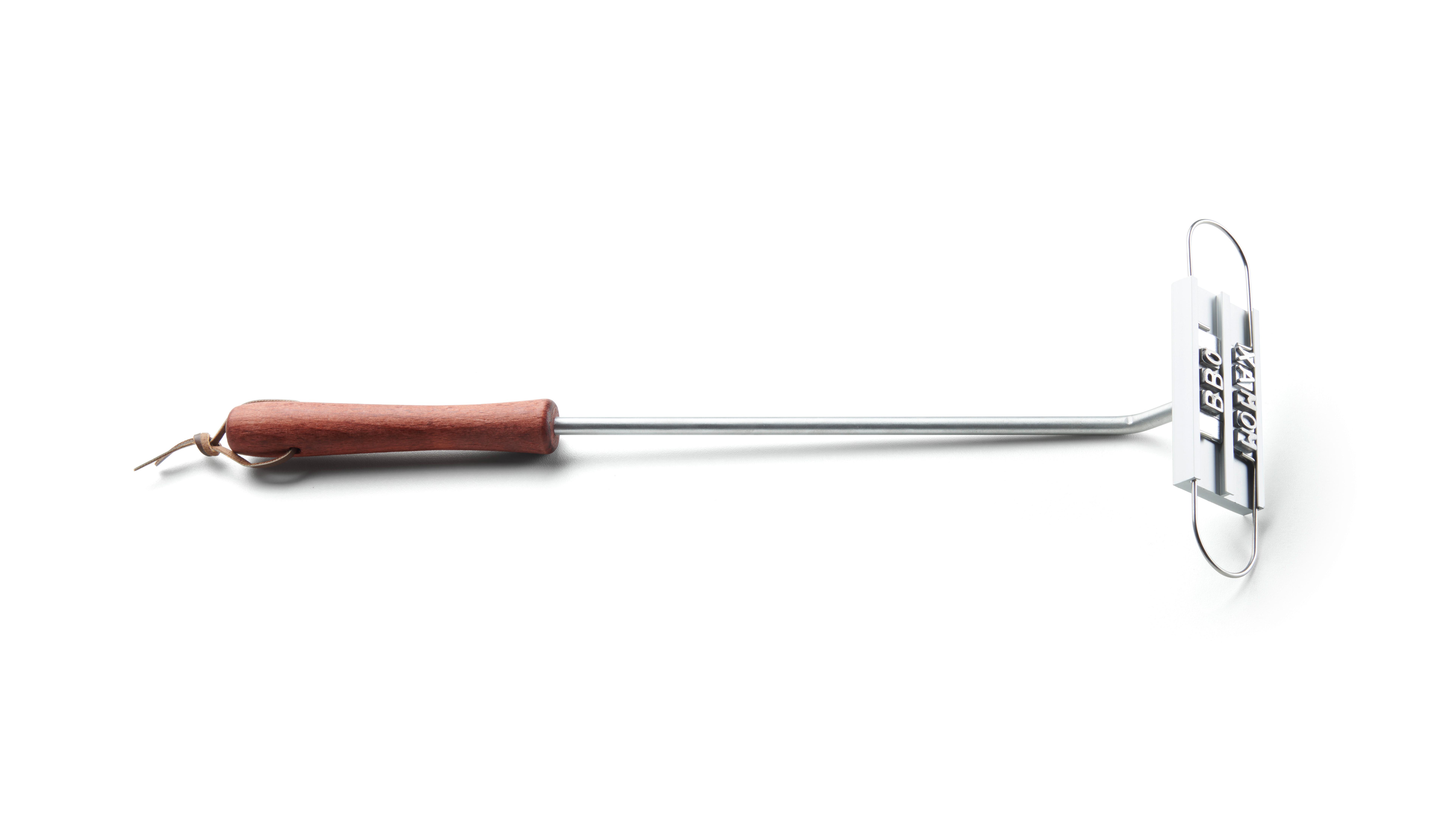 Grillstempel BBQ in Silberfarben - Silberfarben, KONVENTIONELL, Metall (43cm) - Modern Living