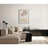 CANVASTAVLA DENISE SMALL - beige/brun, trämaterial/textil (60/90cm) - Premium Living