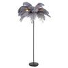 GOLVLAMPA FEDI - grå/svart, Modern, metall/textil (55/55/160cm) - Mömax