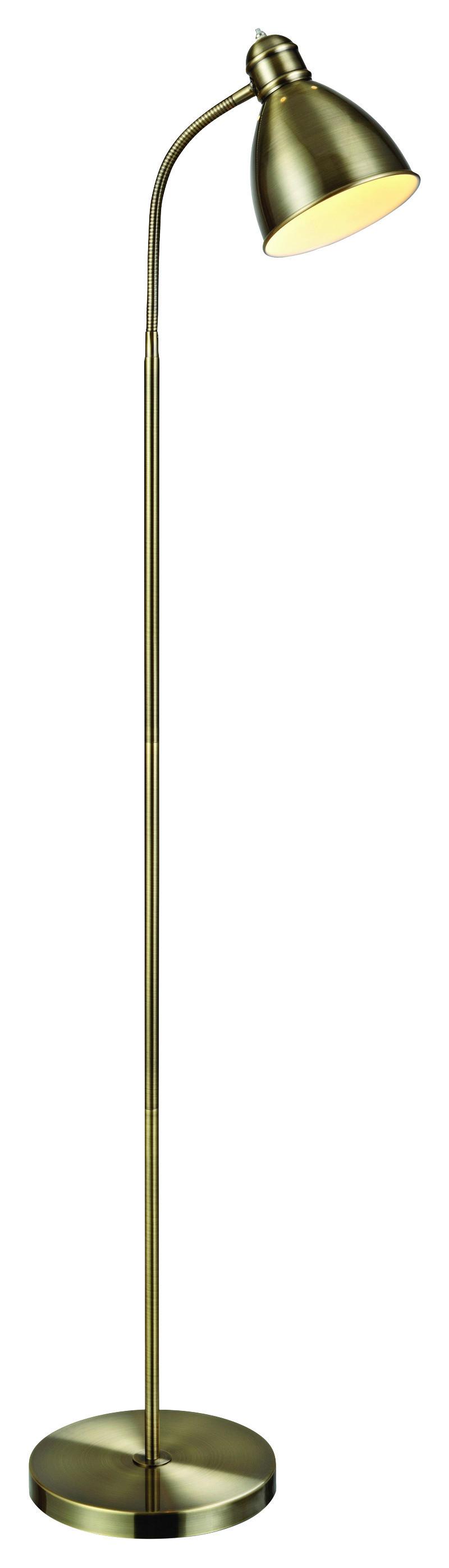 Stehleuchte Nitta max. 60 Watt - Messingfarben, Basics (42/25/145cm) - Markslöjd