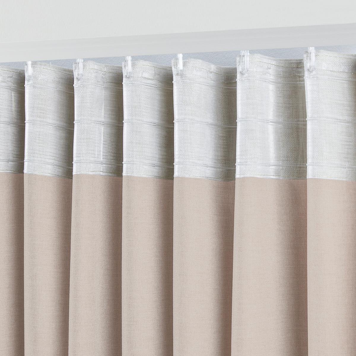 Fertigvorhang Ulrich ca. 135x245cm - Sandfarben, Textil (135/245cm) - Modern Living