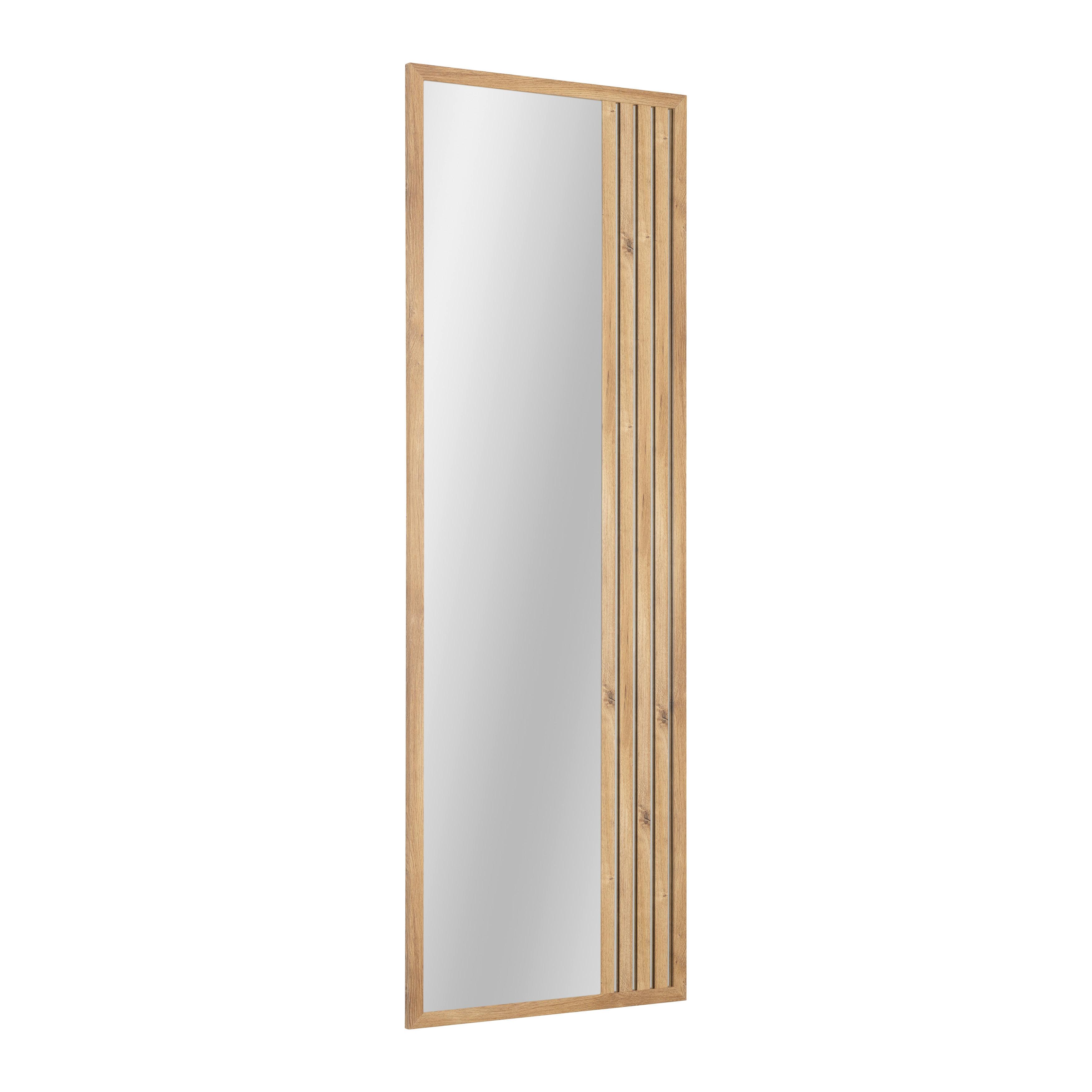 VÄGGSPEGEL ARKO STRIPES I -EXKLUSIV/SB- - ekfärgad, Modern, glas/plast (152/52/1,63cm) - Mömax