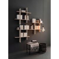 Stenski Regal Lucia, Kašmir - kašmir, Moderno, leseni material (80/80/15cm) - Mömax