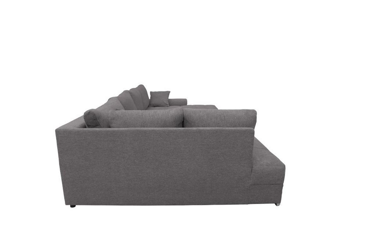 Kutna Garnitura Senso - boje kroma/antracit, Moderno, tekstil/drvo (197/346/183cm) - Modern Living