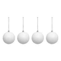 Set Kuglica Za Bor Snow Balls, 8/1 - bijela, Moderno, plastika (8/4cm)