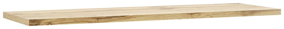 Wandboard Eiche - Eichefarben, Holz (80/1,8/25cm) - Mömax