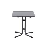 Siena Garden Gartenklapptisch ca.70x70x71cm Anthrazit - Anthrazit, KONVENTIONELL, Holzwerkstoff/Metall (70/70/71cm) - Siena Garden