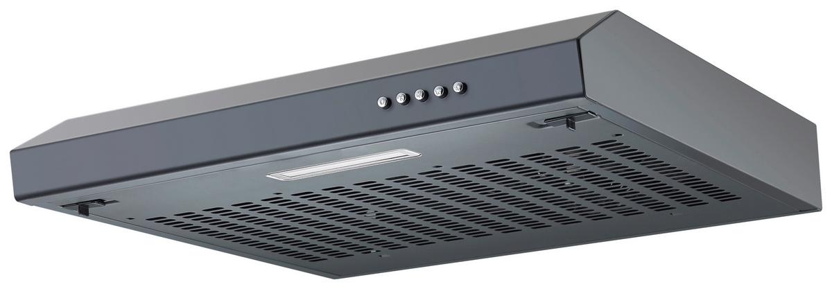 Dunstabzugshaube CH600SC-19 Schwarz - Schwarz, Trend, Metall (60/8/46,5cm) - Respekta