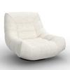 RELAXFÅTÖLJ LORENA - ljusgrå/svart, Modern, metall/textil (101/83/95cm) - Bessagi Home