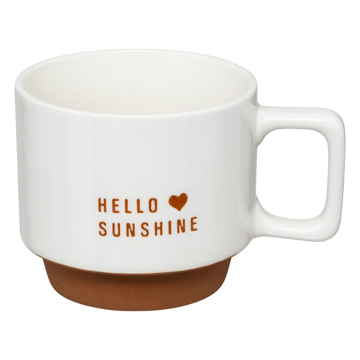 Set de cești cu suport Hallo cca. 300 ml - Basics (12,8/29,5cm)