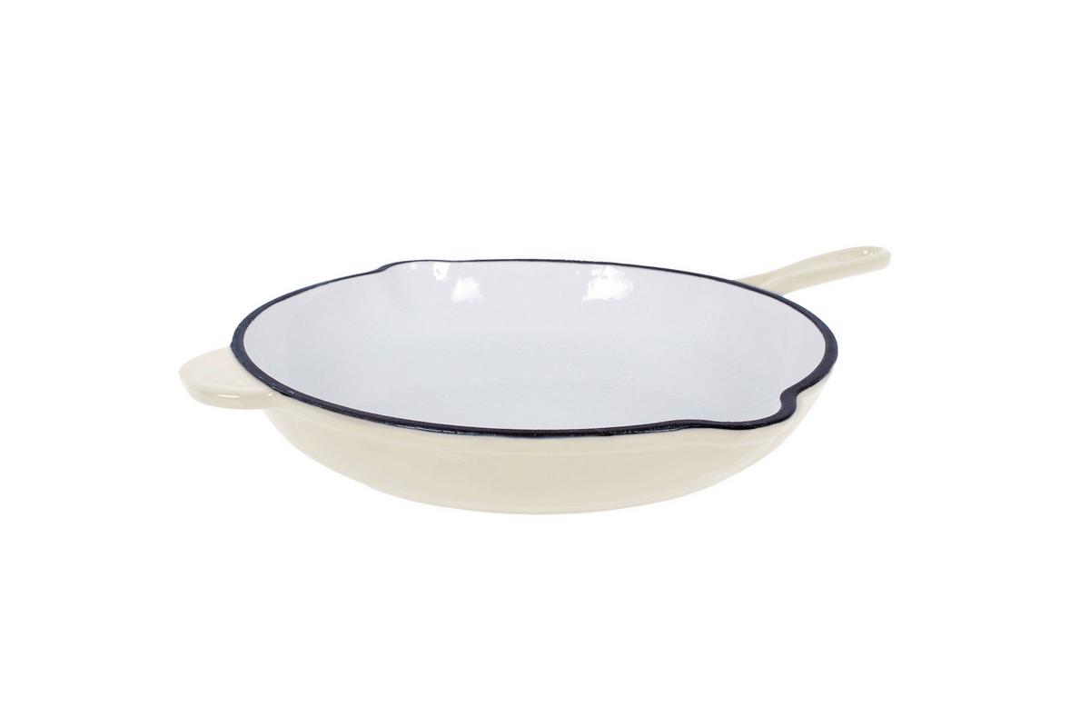 Tigaie Cca. 27 Cm - crem, Basics, metal (42,5/27/4,5cm) - Echtwerk