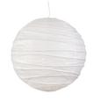 Lámpaernyő Valentina - fehér, fém/papír (50cm) - MÖMAX modern living