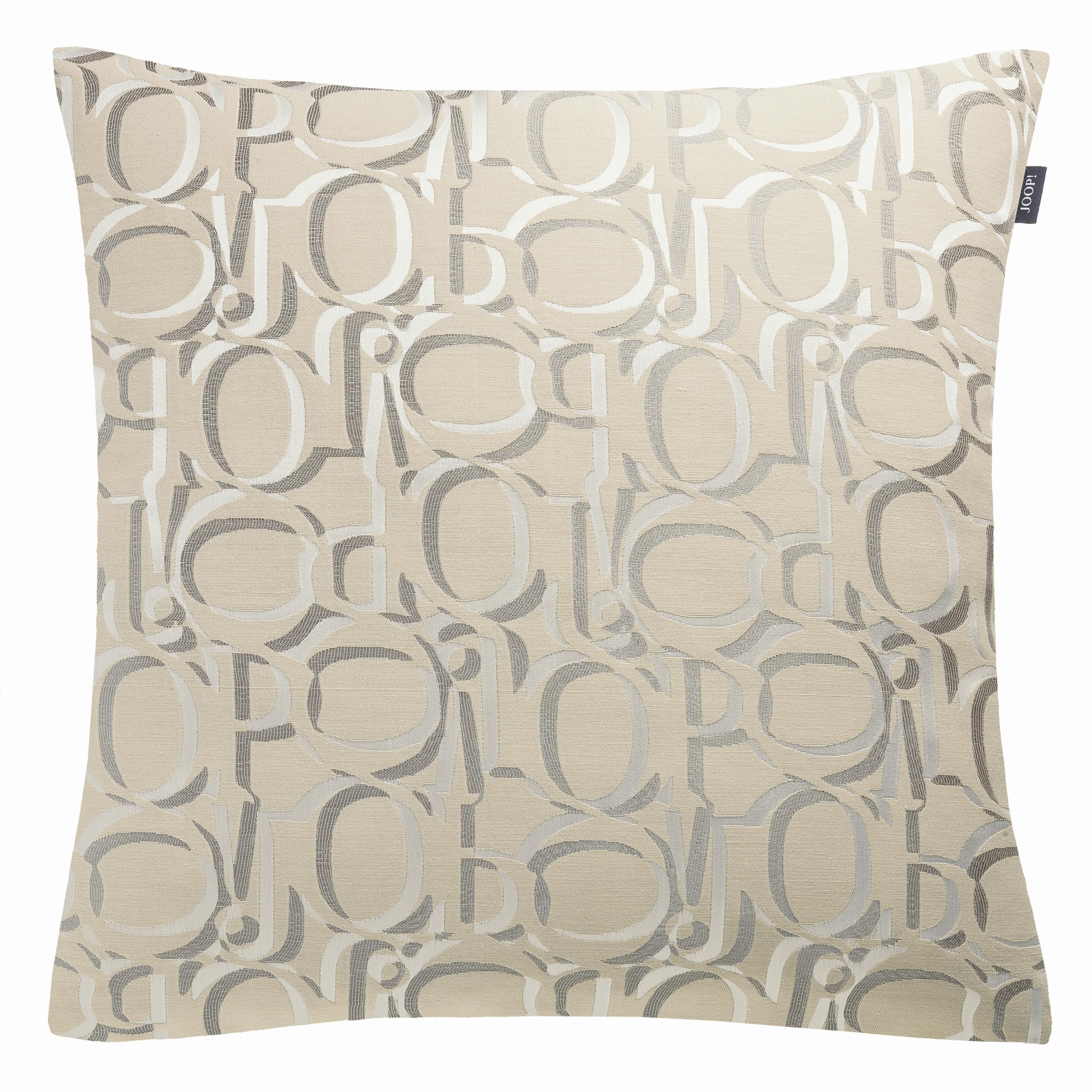POSZEWKA NA PODUSZKĘ J-ORNAMENT 70787-030-50-50 - beżowy, Design, tkanina (50/50cm) - Joop!