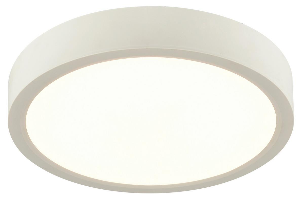 LAMPA SUFITOWA LED STORM - biały, Konventionell, tworzywo sztuczne (22,5/3,6cm) - Boxxx