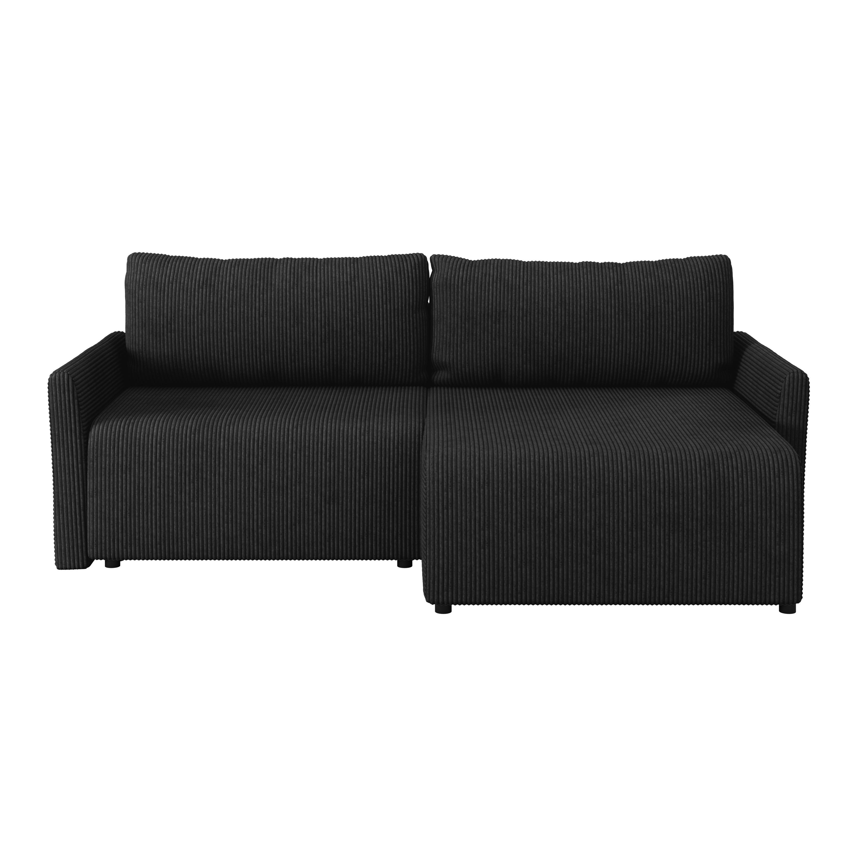 Coltar SONOS - ecru/negru, Modern, textil (228/146cm)