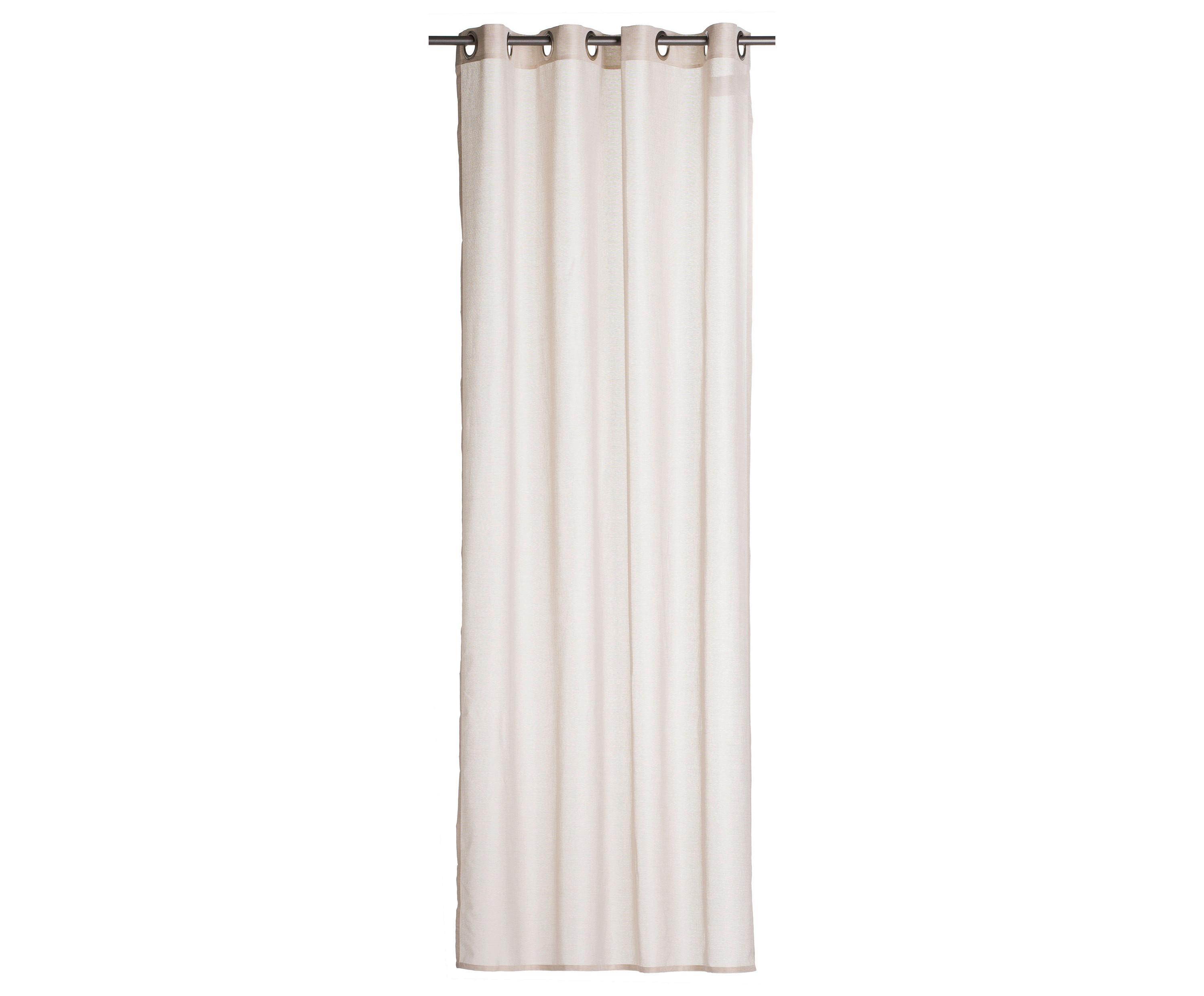 ZASŁONA NA PRZELOTKACH RIOSTA - kremowy, Basics, tkanina (140/245cm) - Esposa