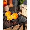 SIDOBORD TRÄDGÅRD SYDNEY - mörkgrå, Modern, metall/plast (42/42/40cm) - Mömax