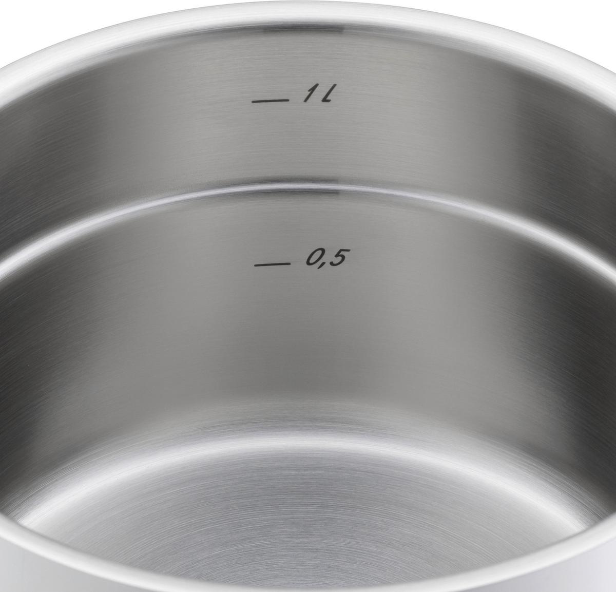 Kochtopfset Silit Extra Cook Mini Edelstahlfarben, 4-teilig - Edelstahlfarben, KONVENTIONELL, Metall (21,5/23,8/37,4cm) - Silit