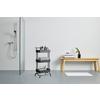 RULLVAGN CARL -SB- - svart, Modern, metall/plast (42/85,5/37cm) - Mömax