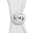 Dekospange Spiral Nickel Matt - Silberfarben/Goldfarben, Metall (10/15/5cm) - Mömax modern living Dekospange Spiral Nickel Matt - Silberfarben/Goldfarben, Metall (10/15/5cm) - Mömax modern living