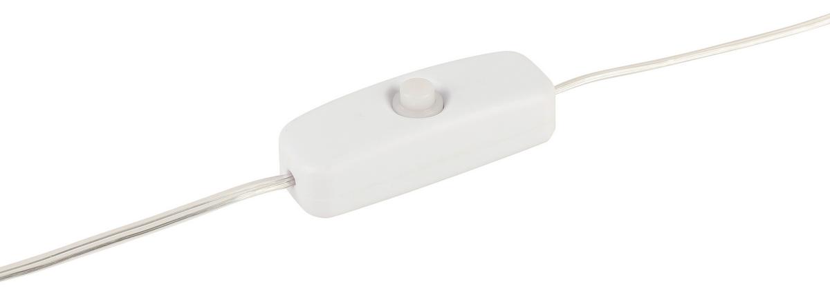 Ukrasna Led Lampa Rabi - providno, Moderno, plastika (20/20/41cm) - Modern Living