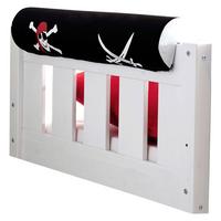 Otroški Vzglavnik Za Vrat Leni - črna/bela, Konvencionalno, tekstil (16,5/79cm) - MID.YOU