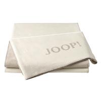 KOC DOMOWY JOOP! UNI DOUBLEFACE - beżowy/biały, Design, tkanina (150/200cm) - Joop!