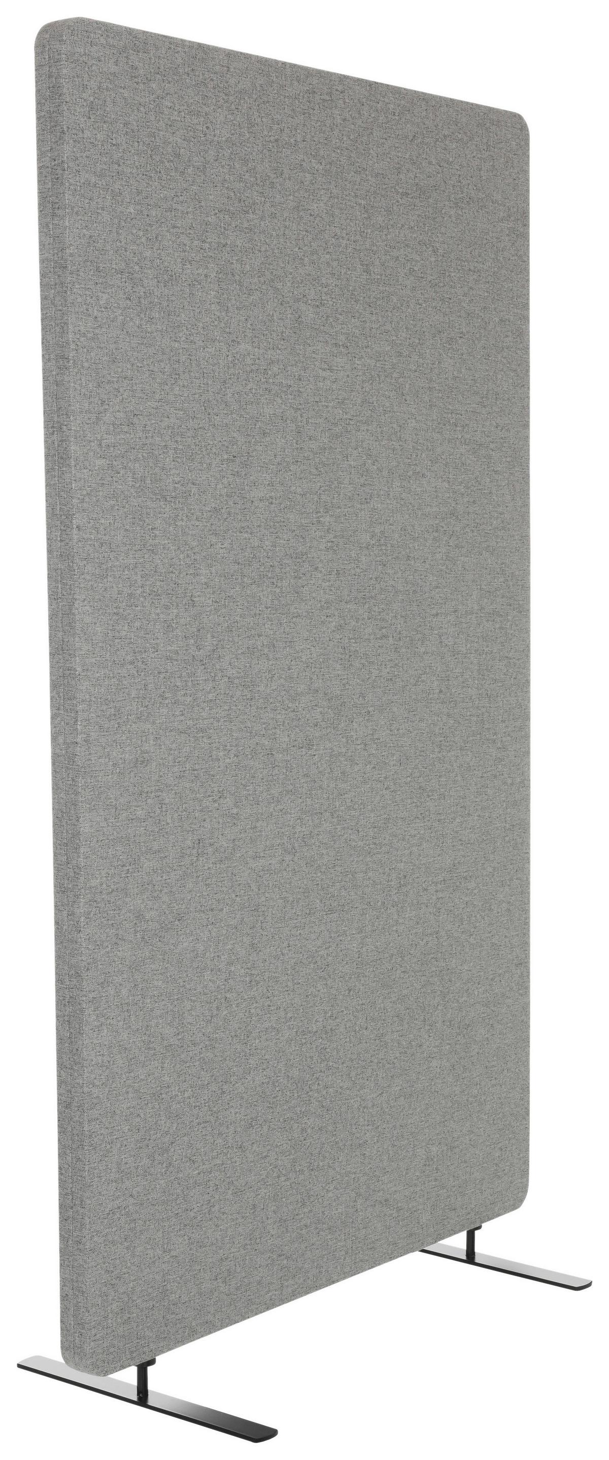 Pregradna Stena Flexmiut, Svetlo Siva - svetlo siva, Basics, kovina/umetna masa (80/142/35cm) - MID.YOU