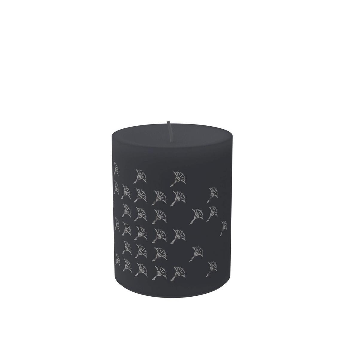 ŚWIECA WALEC J620810099FC JOOP! - kolor grafitowy, Design (8/10cm) - Joop!