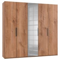 Ormar S Klasičnim Vratima Level 36a - boje hrasta/boje kroma, Moderno, drvni materijal (250/236/58cm) - MID.YOU