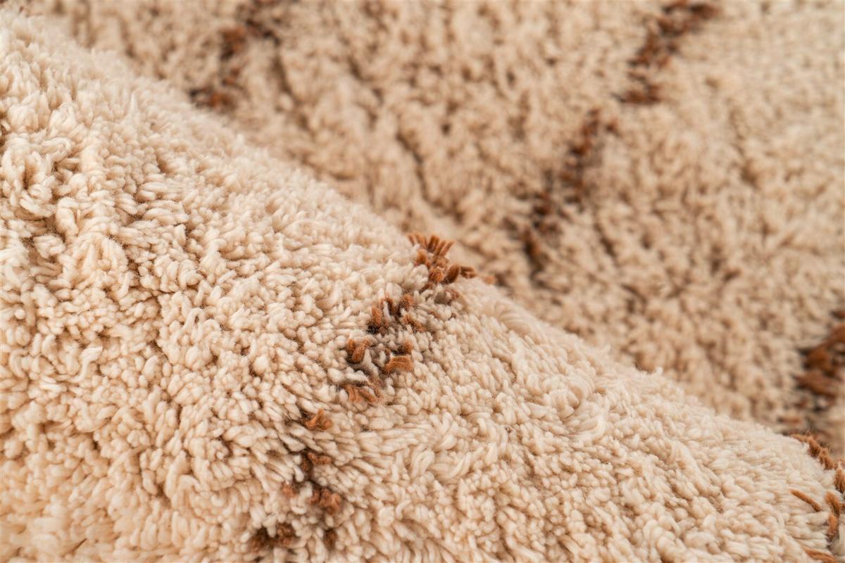 TEPPICH MYLEN 425 CREME / BRAUN - Creme/Braun, Konventionell, Textil (120/170cm) - Kayoom