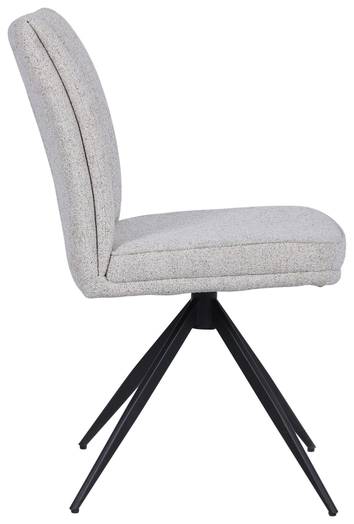 Stolica Leda - bež/crna, Moderno, drvo/metal (51/89/64cm) - Premium Living