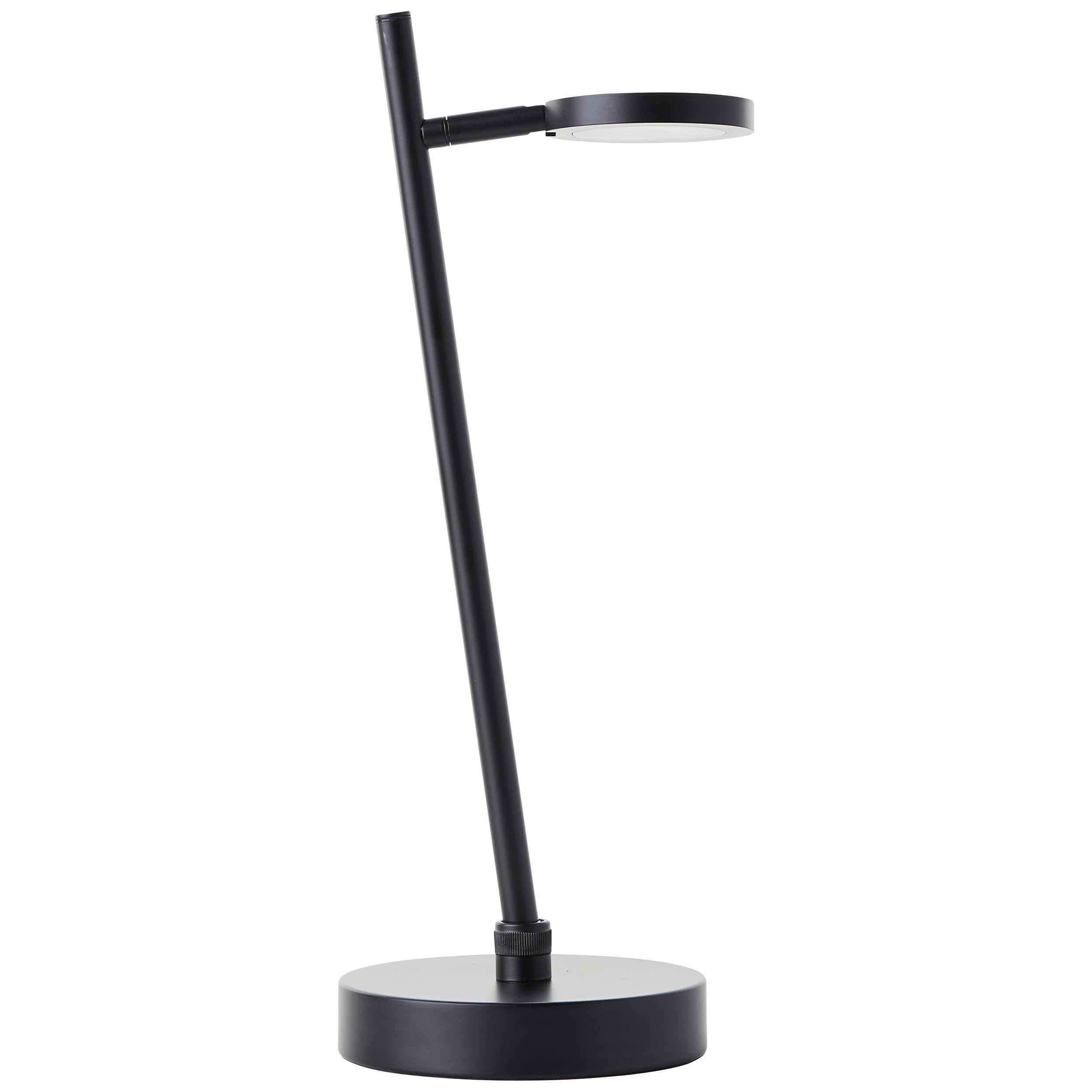LAMPA STOŁOWA LED G60175/06 PESSO LED / TL - czarny, Konventionell, tworzywo sztuczne/metal (22,6/45/16cm) - Brilliant