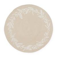 Flachwebeteppich Mila in Hellbraun ca.100cm - Hellbraun, Textil (100cm) - Modern Living