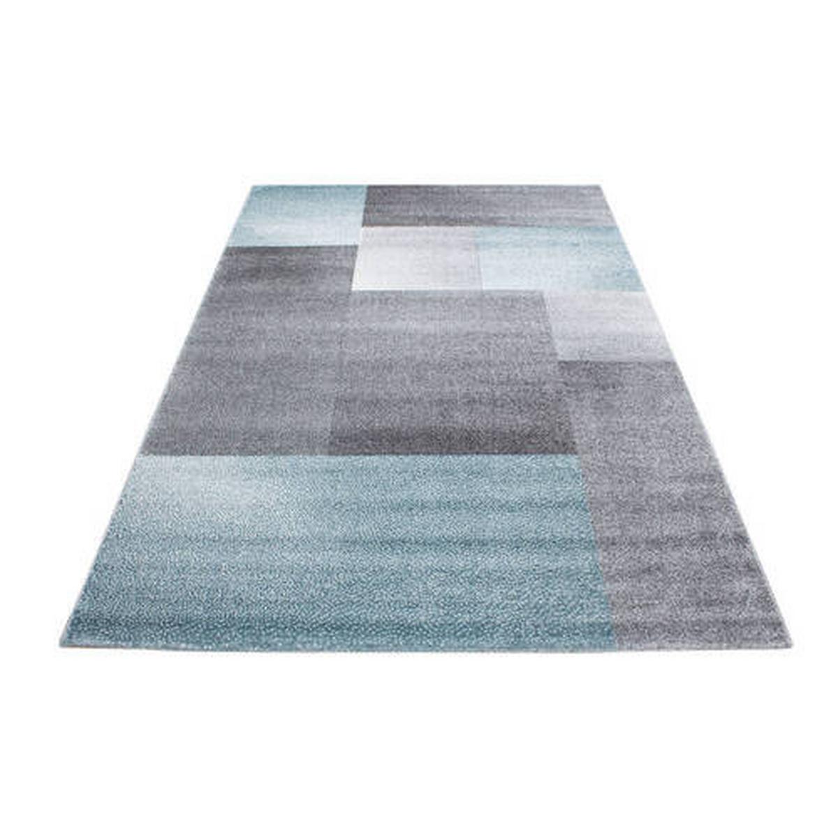 Webteppich Lucca Blau ca. 140x200cm - Blau, Trend, Textil (140/200cm) - Novel