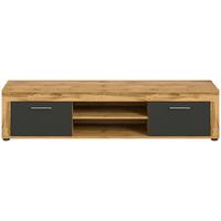 Tv Komoda Jam - srebrne boje/crna, Design, drvni materijal/plastika (160/37/40cm) - Modern Living