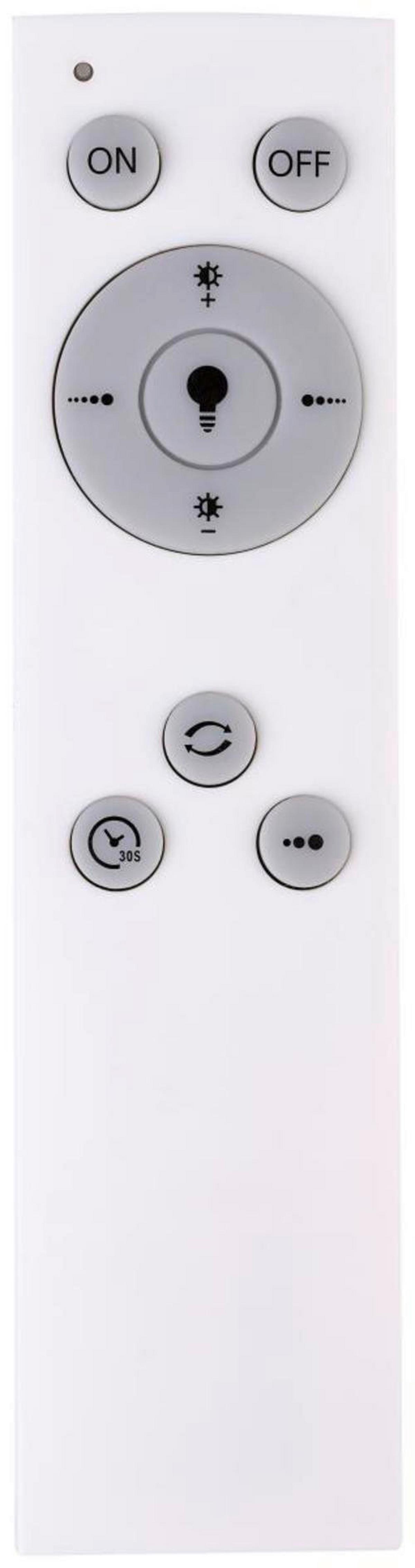 LED-Deckenleuchte Connor max. 30 Watt - Basics, Kunststoff/Metall (68/9cm) - Globo