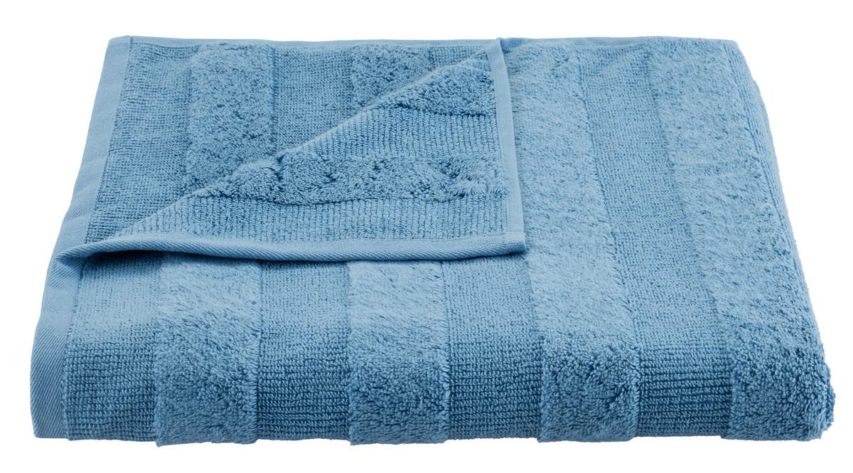 Törölköző Chris 70/140cm - kék, textil (70/140cm) - Premium Living